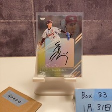 2026 BBM Takayuki Kishi Autographed Card Tohoku Rakuten Eagles Silver 2/9 Used