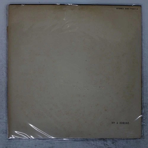BEATLES WHITE ALBUM APPLE EAS77001 Japan VINYL 2LP