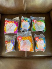 Vintage 1996 McDonald  s McNugget Buddies New in Package Complete Set of 6