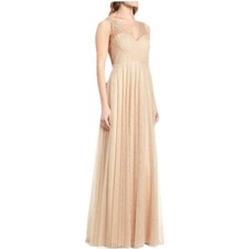 Jenny Yoo Emilie Illusion Gown Dress in Cashmere *READ*