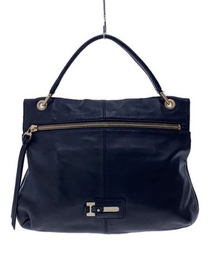 Black Cowhide Leather Shoulder Bag MAX MARA Solid Color 14-51-54503
