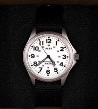 SEIKO ALBA AQPK401 Men's Watch Quartz Stainless Nylon Belt White Luminescent