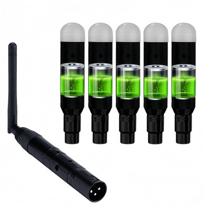 Wireless DMX Receiver integrierter Akku, Dj 2.4G Wireless DMX Receiver DMX512