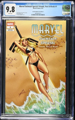 #ad MARVEL SWIMSUIT SPECIAL: J Scott Campbell Cover C Magik CGC 9.8 Graded $129.99
