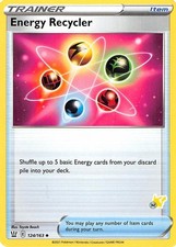 Energy Recycler (124/163) (Pikachu Stamp #32) Pokemon [Battle Academy 2022] LP