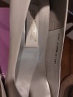 Shoes Pumps Heels Women SABREE  Size 8.5 Whit Leather Made In Brazil Vintage Be — photo 4