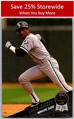 Lance Johnson 1993 Leaf #373 Chicago White Sox