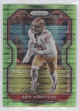 2020 Panini Prizm Neon Green Pulsar Prizm Arik Armstead #288 dq2