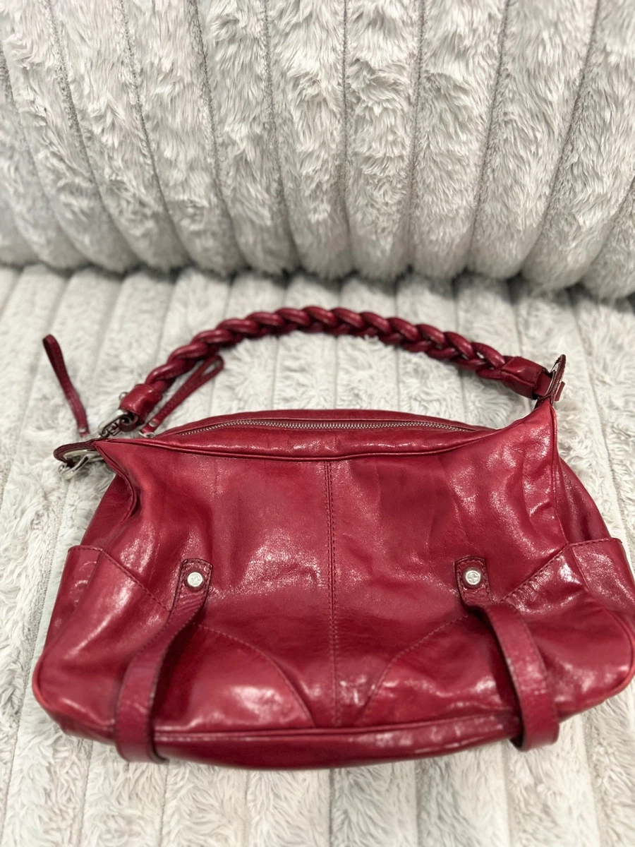 25+ Red Leather Exterior Francesco Biasia Bags & Handbags for
