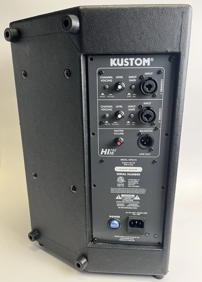 Kustom HiPac10 Foto 2 de 4