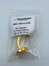 WR-12 Waveguide Bend 90 Degree Bend E-Plane Gold Plated