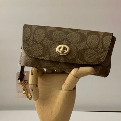 Tod’s Beige Leather Sunglasses Case Large Designer Eyewear Case Tods sunglasses case - Gem main image 3