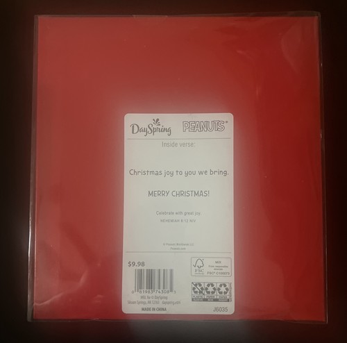 24 Dayspring Peanuts Christmas Cards - Picture 2 of 2