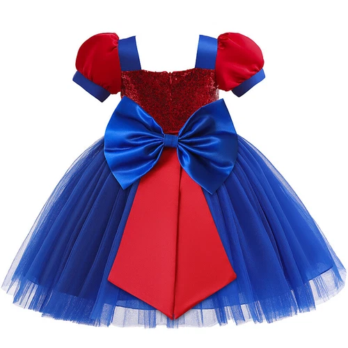 Kids Spider-Man Dress Girls Spiderman Costume Superhero Cosplay Fancy Tutu Dress - Picture 5 of 22