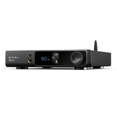 SMSL RAW-HA1 Decoder DAC Digital 165Wx2 Power Amplifier Bluetooth 5.1 + Remote