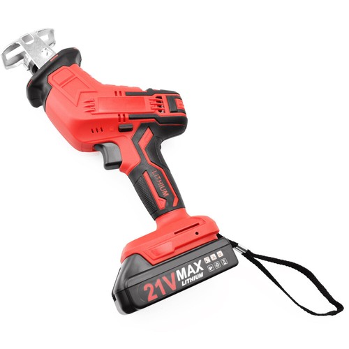 Cordless Wood Metal Saber Reciprocating Saw 2x Battery Powered Charger Blade Kit - Picture 17 of 21