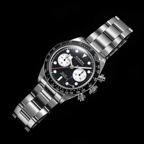Seagull Sugess ST1907 Panda 41mm Black Power Indicator Chronograph 1963 BNIB - Picture 9 of 18