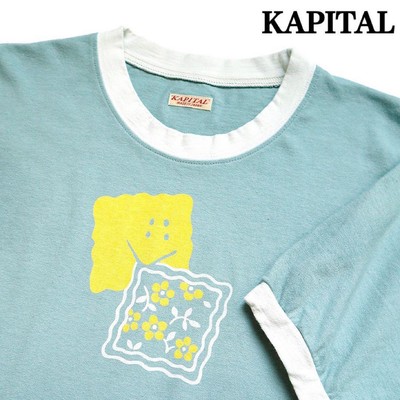 Kapital Made In Japan Size 4 Ringer T-Shirt Rainbowypt | eBay