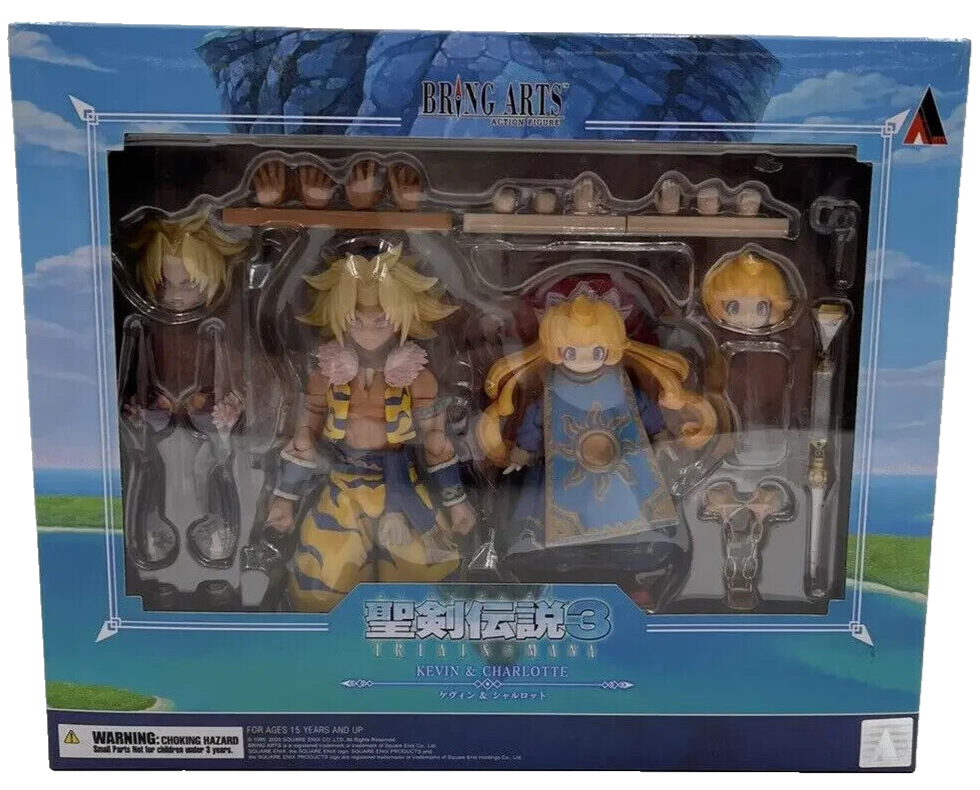 Square Enix Trials of Mana Kevin & Charlotte Bring ArtsAction