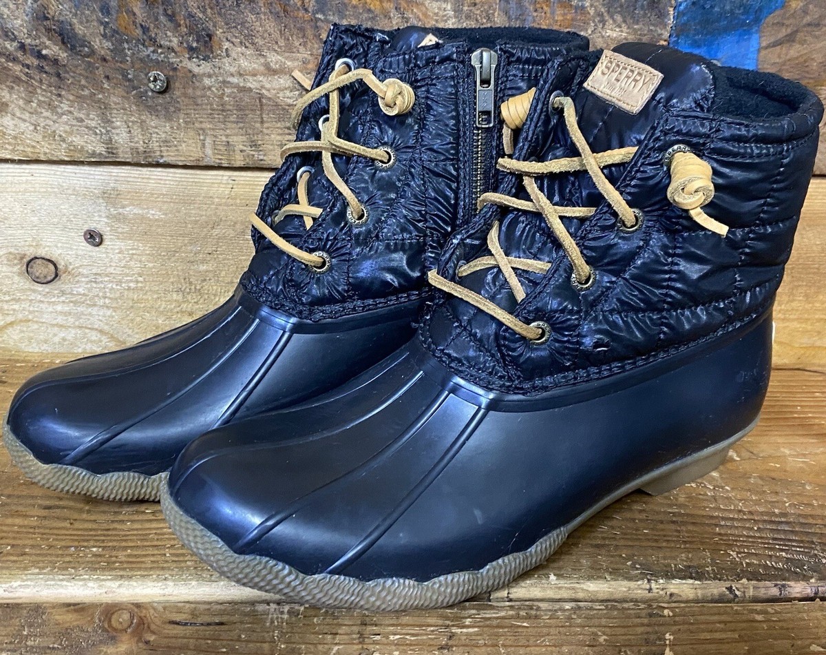 Sperry Top Sider black duck boot Amazon.com | Sperry Men main image 3