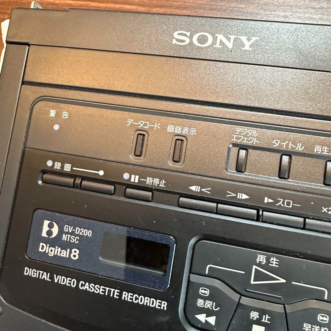 SONY GV-D200 Video Walkman Digital 8 2466 From Japan | eBay
