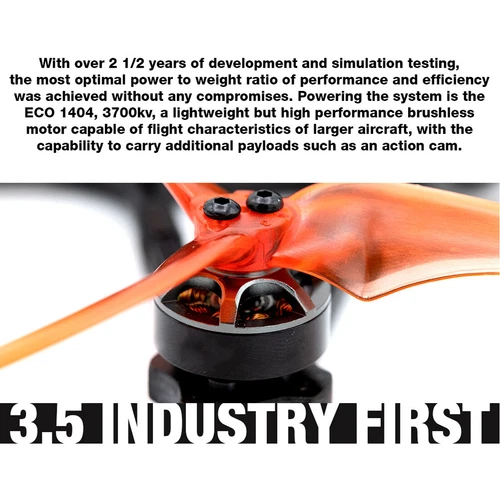 Emax Babyhawk II Analog 3.5Inch ECO1404 3700KV F4 4in1 25A ESC TBS Racing Drone - Picture 6 of 14