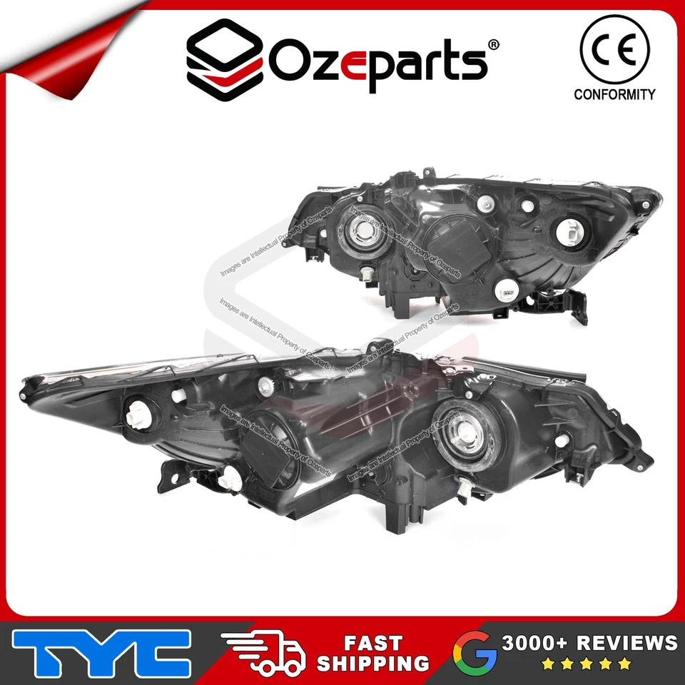 Set / Pair LH+RH Head Light Non Xenon For Honda Accord Euro CU Series 1 08~11 - image 2 of 4