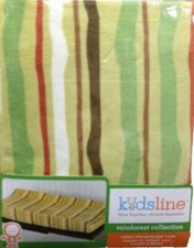 Kids Line Rainforest Velour Changing Pad Cover