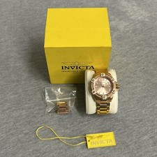 Invicta Pro Diver 27889 Rose Gold Ladies Watch 6.5" Band 38mm Limited /1000