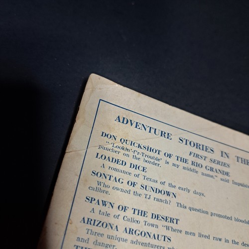 The Last Grubstake Anthony M Rud First Ed 1923 Pulp Softcover Rare Western Mines - Picture 8 of 19