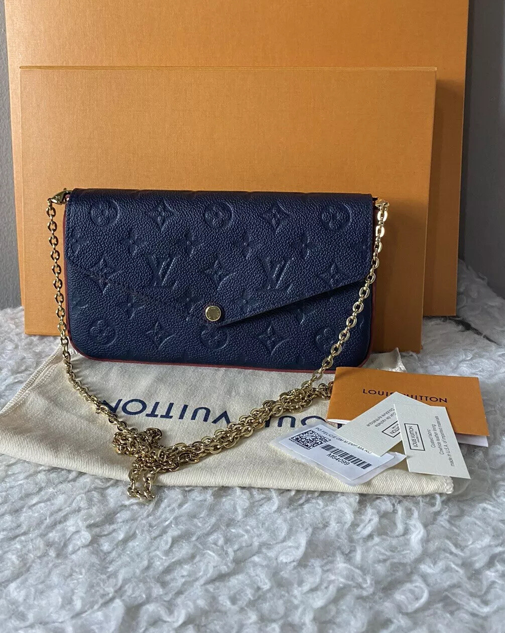pochette felicie empreinte
