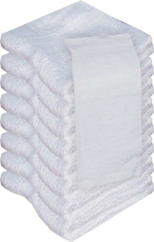 Regal Egyptian Cotton Washcloths, Set Of 2 - Blue Sky, Size 12 In. X 14 In. | The Company Store