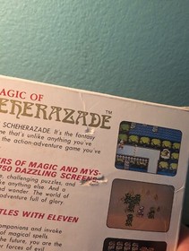 Nintendo NES Game The Magic Of Scheherazade CIB Complete In Box w/ Manual & Map