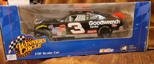 Winners Circle Dale Earnhardt NASCAR #3 Black 1/18 Scale GOODWRENCH EXCELLENT! - Foto 1 di 4