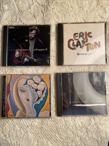 Eric Clapton CD Lot Of 4. Like New. No Reserve. Derek And The Dominos Cream