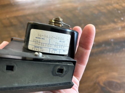 ultra hochwertiges großes Vintage VU / DB Meter, Broadcast/Recording, getestet - Bild 5 von 14