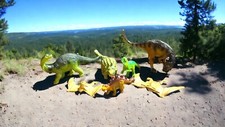 The Carnegie Safari Ltd Dinosaur Lot Of 7 Action Figures 1983-1997 Vintage