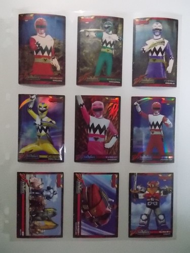 Super Sentai 25th anniversary card Wafer Morinaga Flashman Bioman Power Rangers - Picture 86 of 139