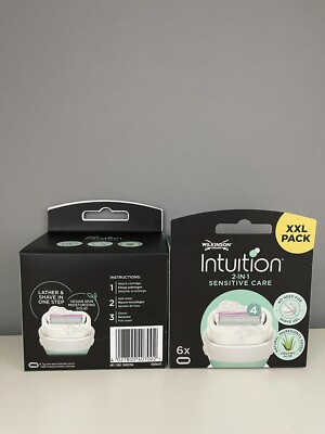 12 Wilkinson Intuition Sensitive Care Rasierklingen für Damen   ohne OVP