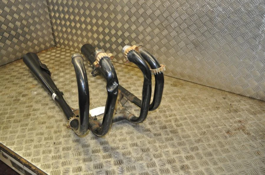 Silenciadores sistema escape completo completo Suzuki GS550 GS 550 M Katana 1981-1983 Foto 4 de 4