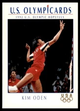 1992 IMPEL U.S. OLYMPICARDS KIM ODEN USA #94