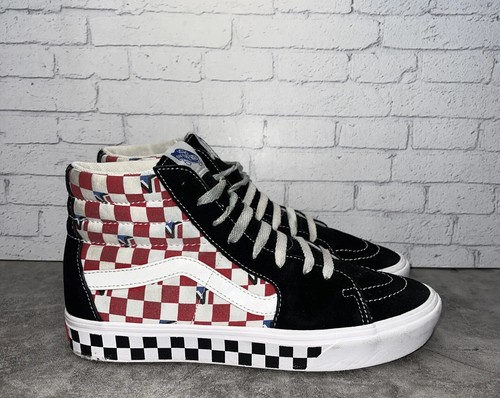 checkered vans size 9