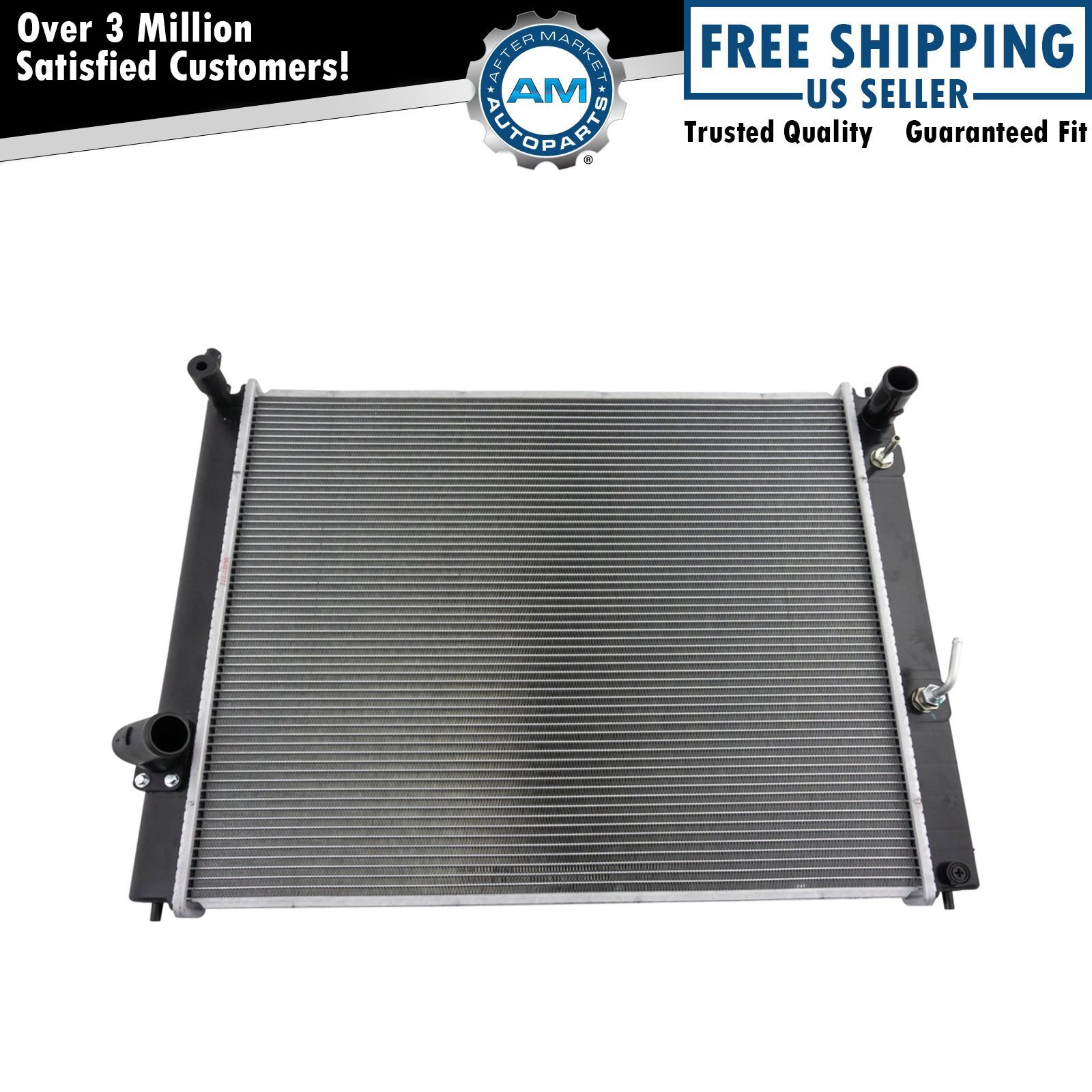 Radiators Assembly Aluminum Core Plastic Tanks Direct Fit for Infiniti ...