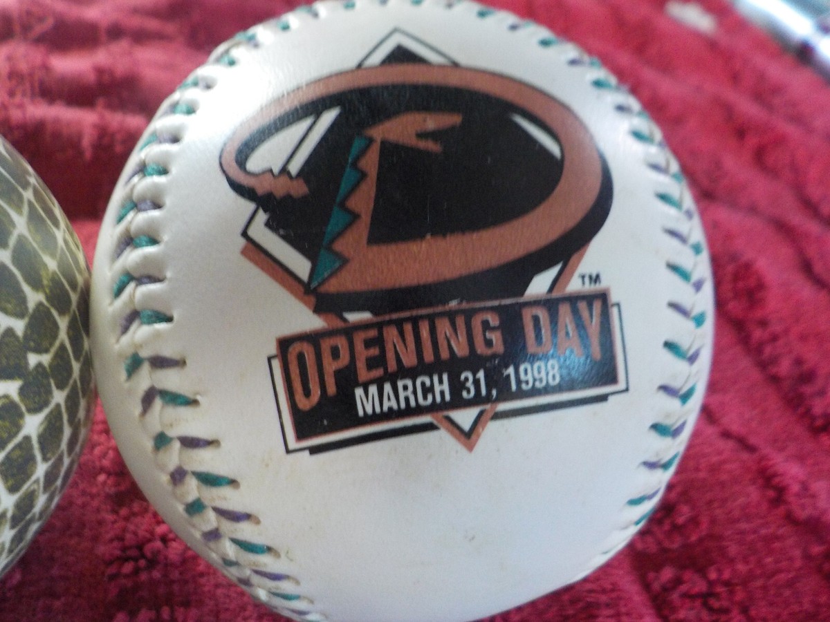 Lot of 3 Vintage 1998/99 Arizona Diamondbacks Opening Day