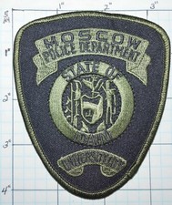 IDAHO, MOSCOW POLICE DEPT SUBDUED PATCH