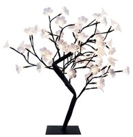 Simple Designs Nl2008-blk Led Lighted Decorative Cherry Tree Black Simple Designs Nl2008-blk Led Lighted Decorative Cherry Tree Black