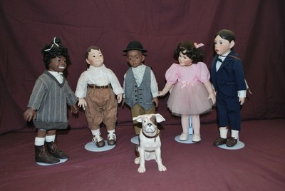 little rascals porcelain dolls
