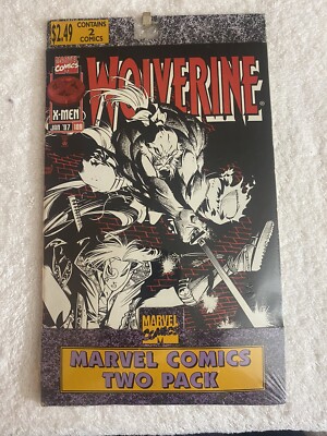 Wolverine #109 Jan 1997 Marvel Comic 2-pack Sealed Original packaging