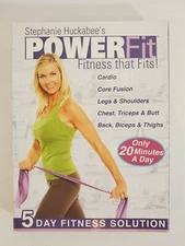 Stephanie Huckabee's Power Fit -- Fitness that Fits (DVD, 5-Disc's)