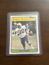 1981 TOPPS FOOTBALL - JOE CRIBBS BUFFALO BILLS #103